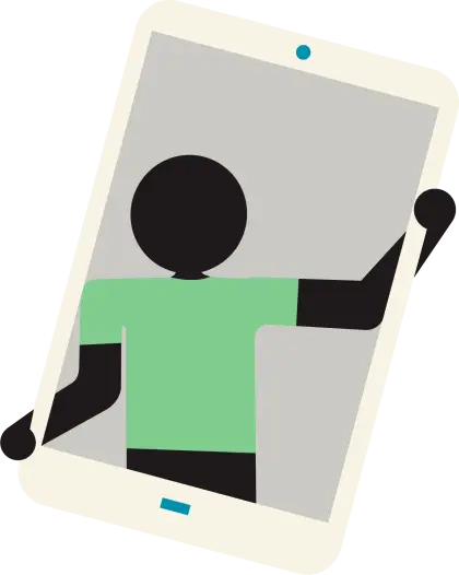 Person Taking a Selfie