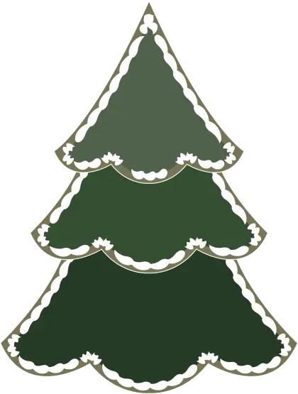 Green Christmas Tree Decoration