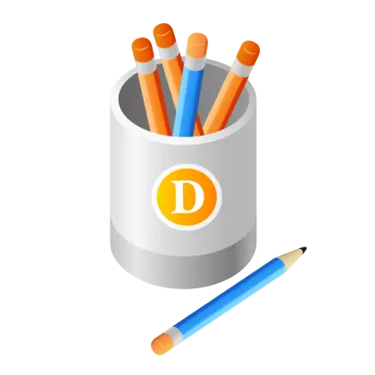 Pencils in a Holder
