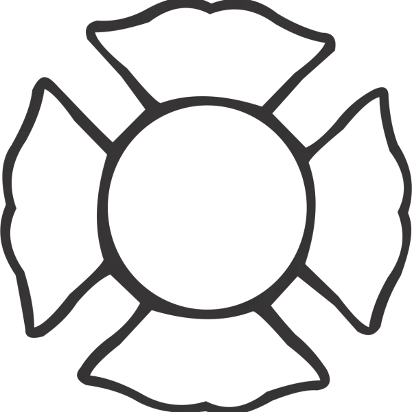 Firefighter Badge Symbol