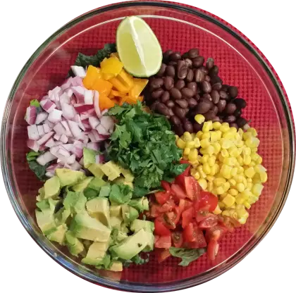 Fresh Vegetable Salad Bowl