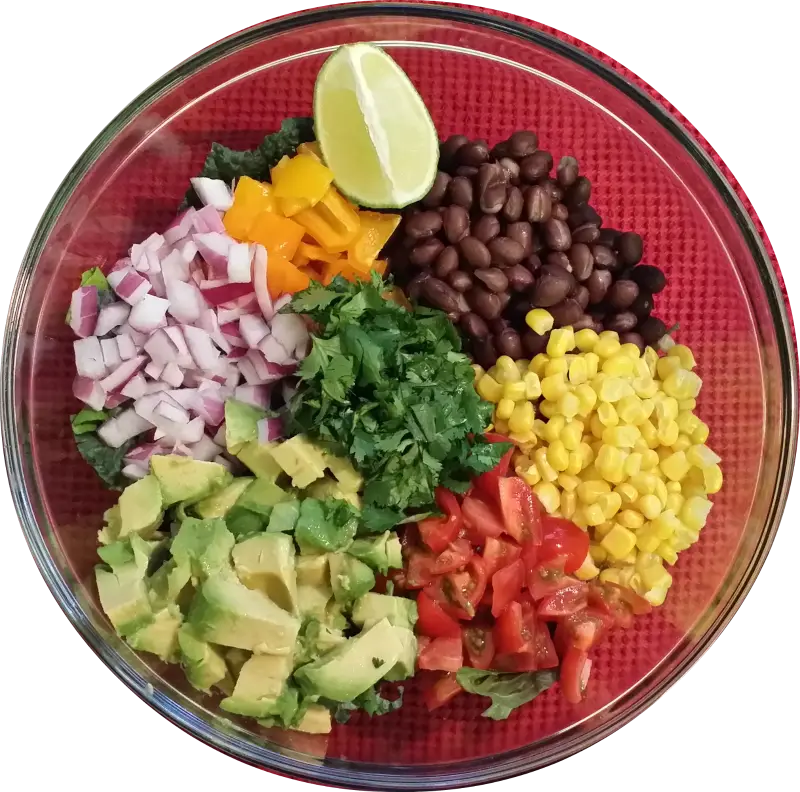 Fresh Vegetable Salad Bowl