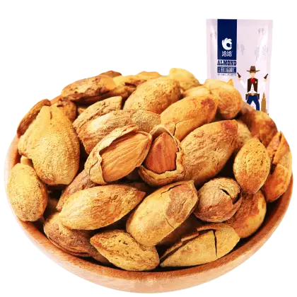 Bowl of Crunchy Almonds