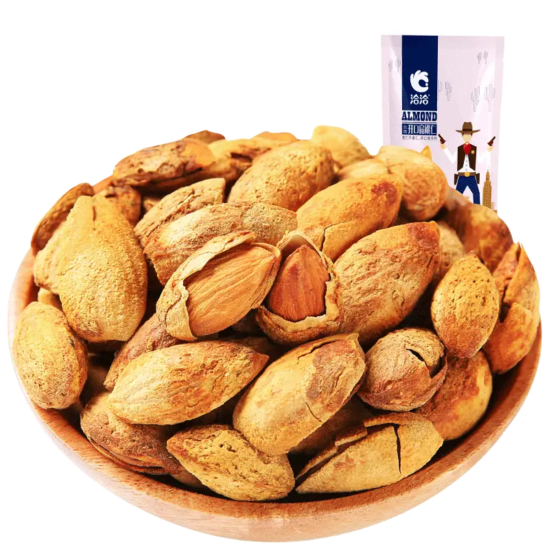 Bowl of Crunchy Almonds