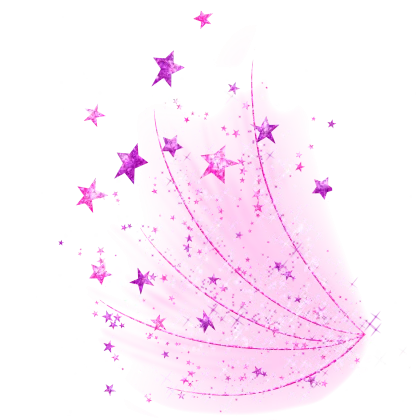 Pink and Purple Starry Graphics