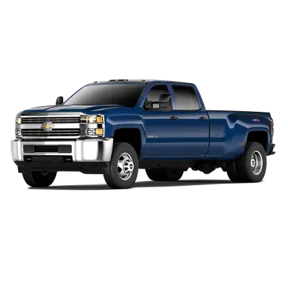 Blue Pickup Truck with Rugged Design