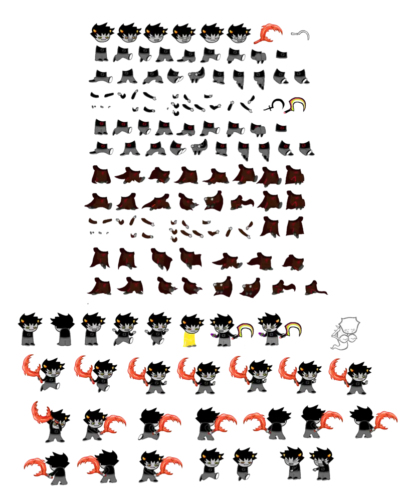 Pixel Art Character Sprites