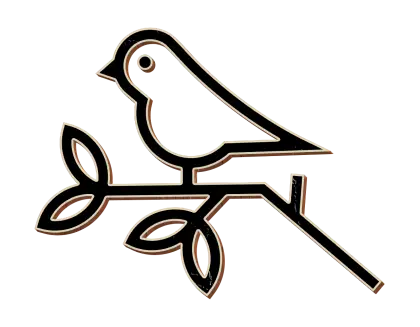 Simple Bird Outline Drawing