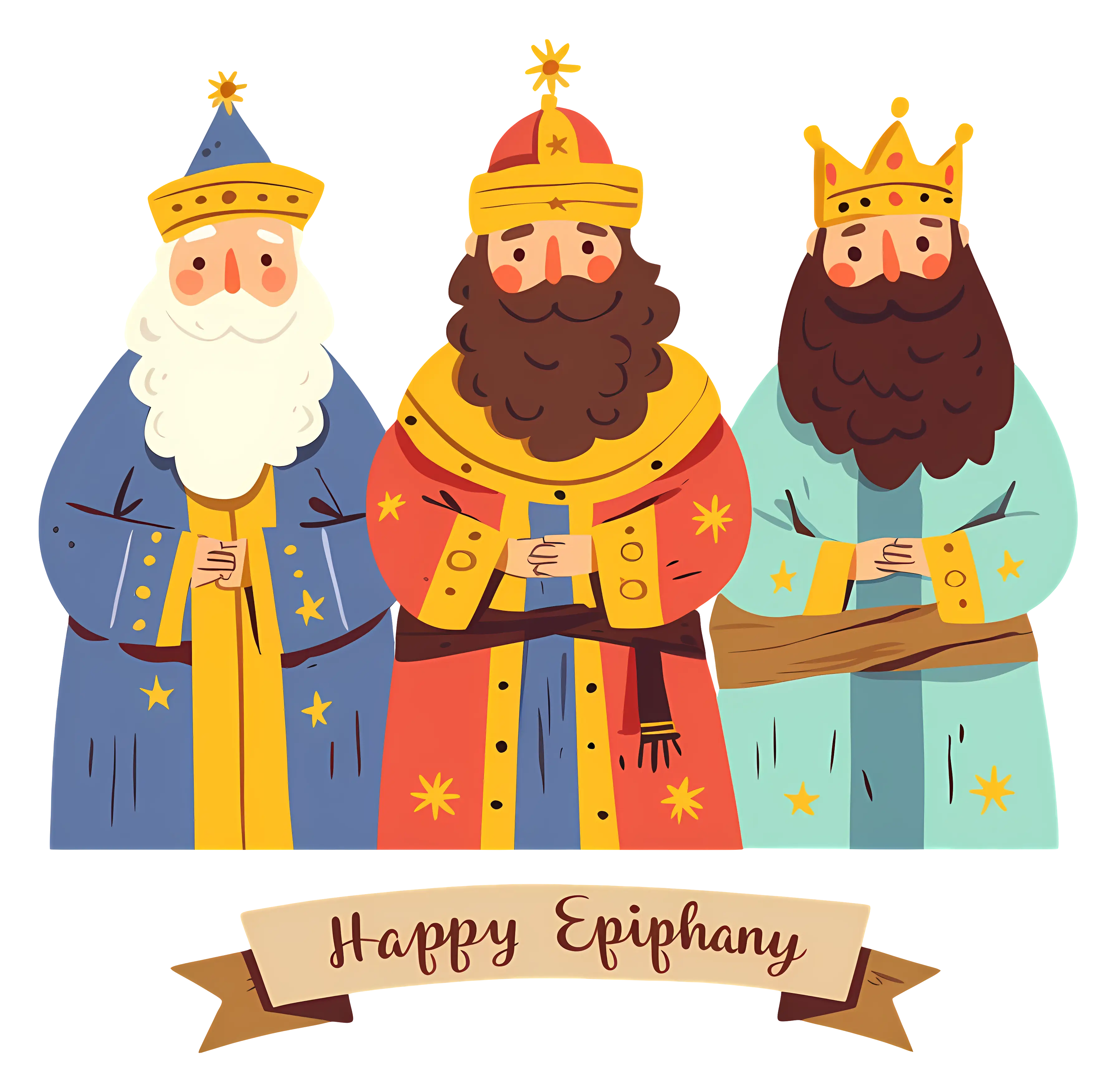 Three Wise Men for Epiphany