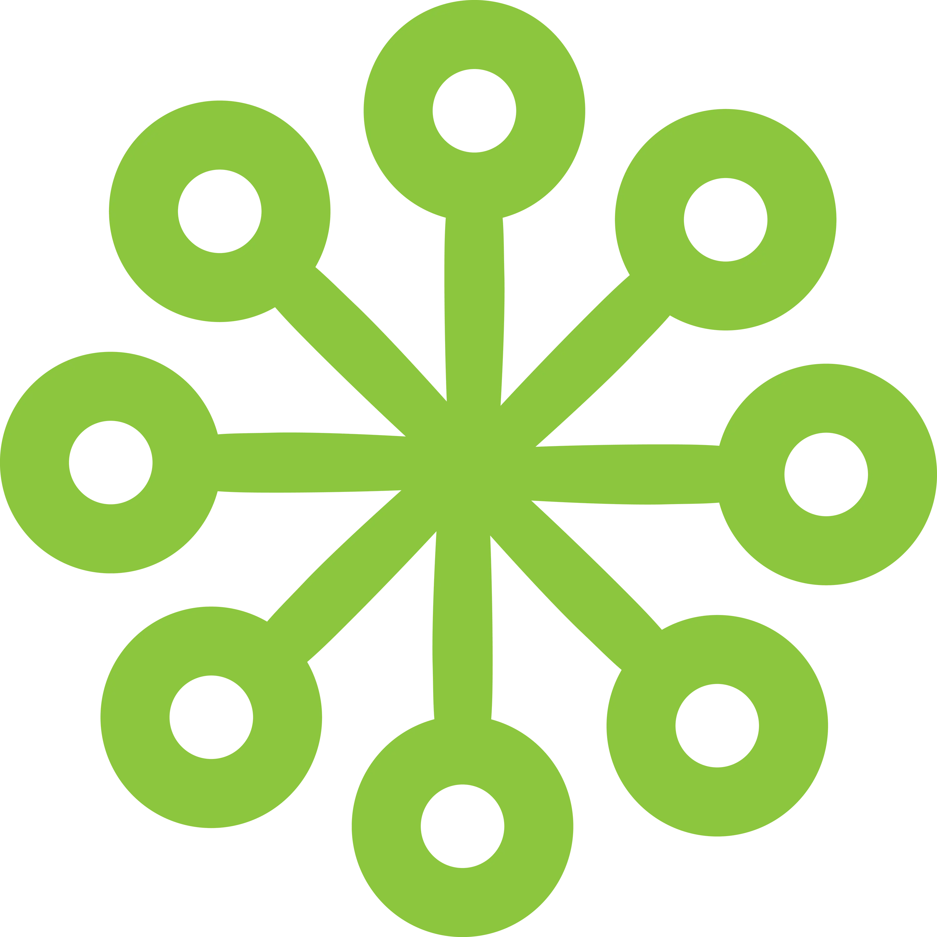 Green Network Connection Icon