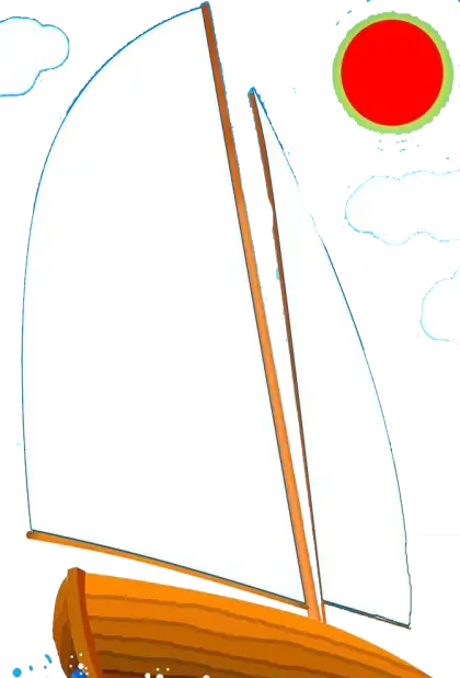Sailboat on the Sea