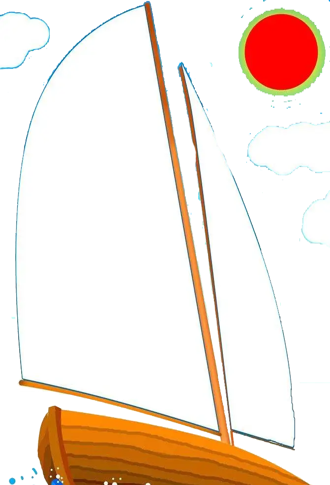 Sailboat on the Sea