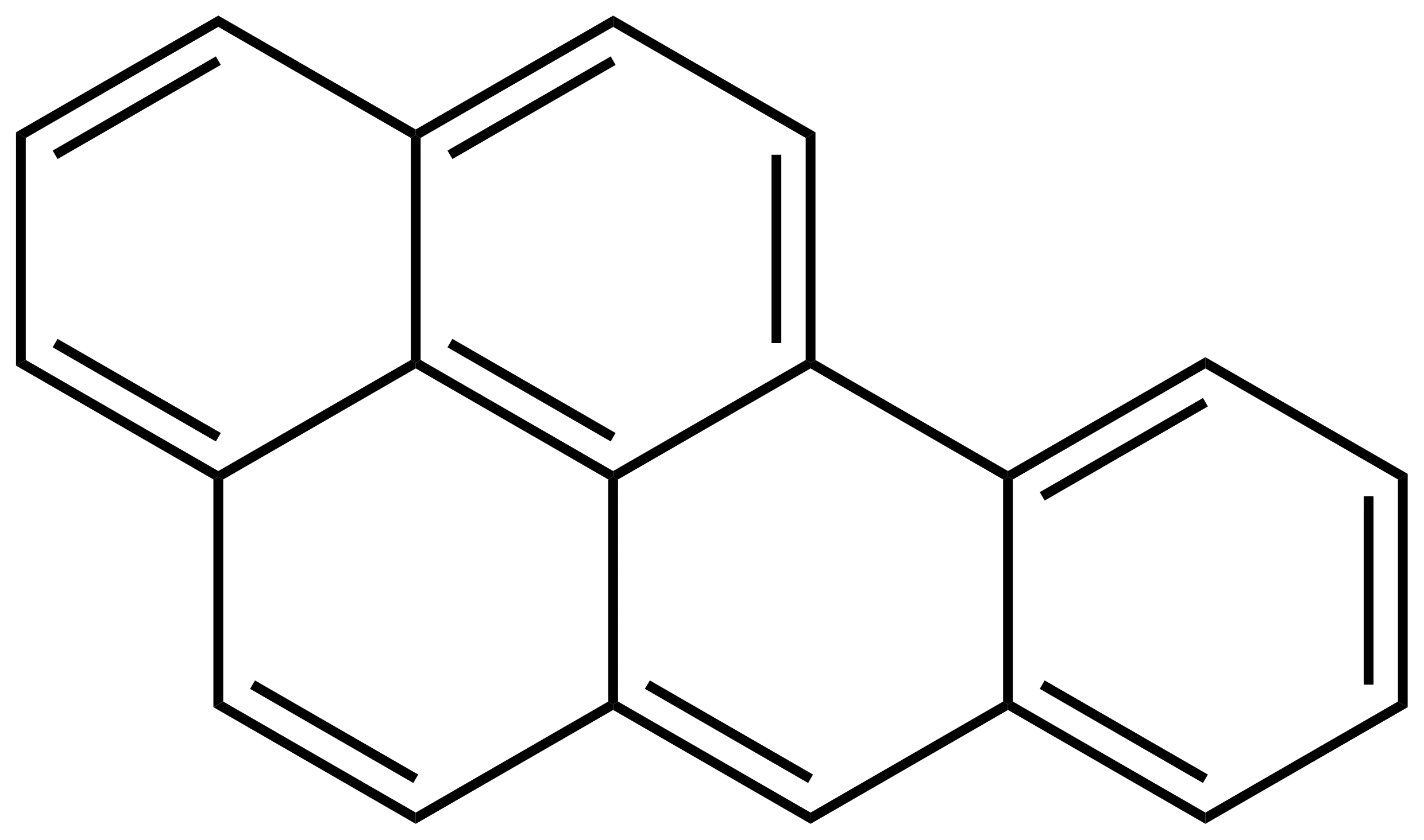 Hexagonal Benzene Structure Illustration