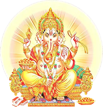 Lord Ganesha Religious Artwork