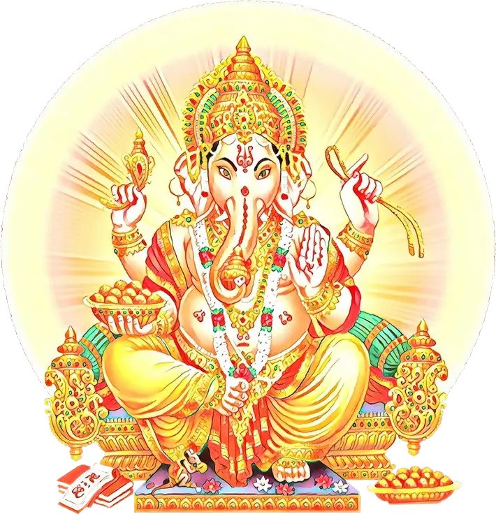 Lord Ganesha Religious Artwork