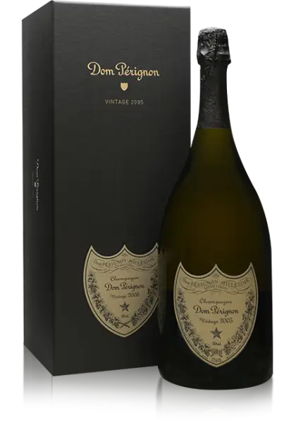 Dom PÃ©rignon Champagne Bottle with Box