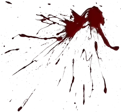 Realistic Red Blood Splatter Effect