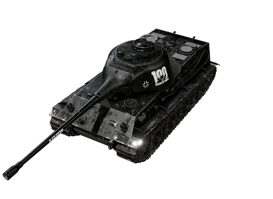 Black Heavy Military Tank