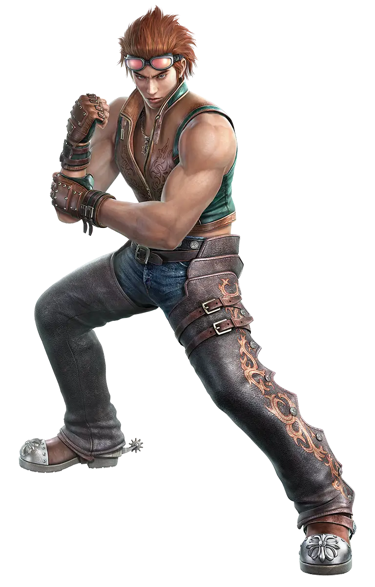 Animated Fighter in Dynamic Pose
