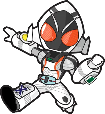 Futuristic Robot Cartoon Character
