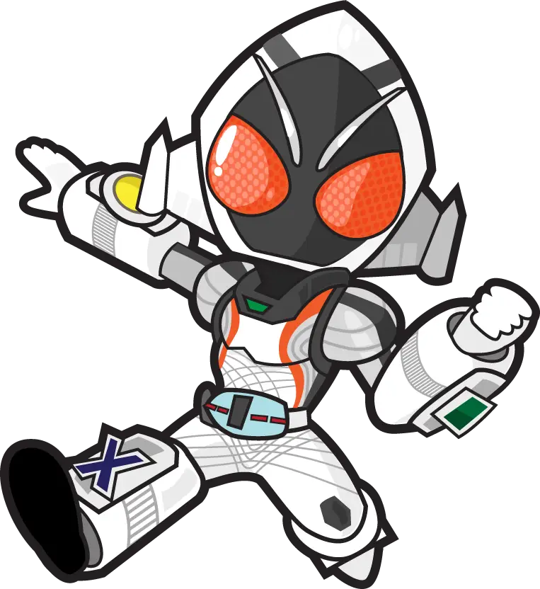 Futuristic Robot Cartoon Character