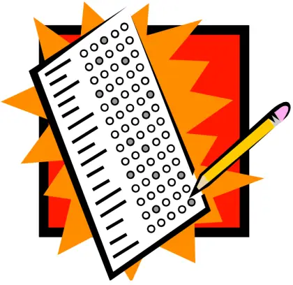 Test Paper and Pencil for Exams
