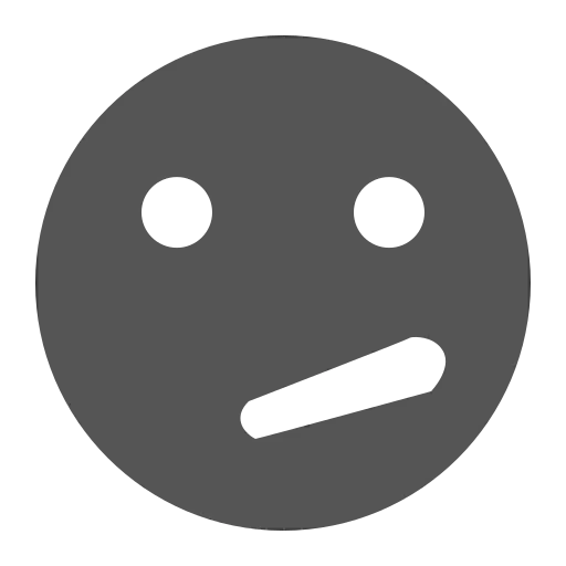 Confused Face Emoji Icon