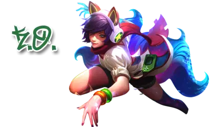 Colorful Anime Character Illustration