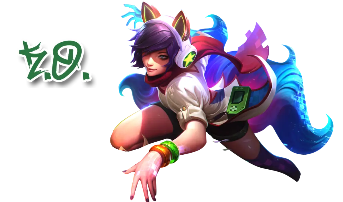 Colorful Anime Character Illustration