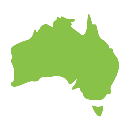 Green Map of Australia
