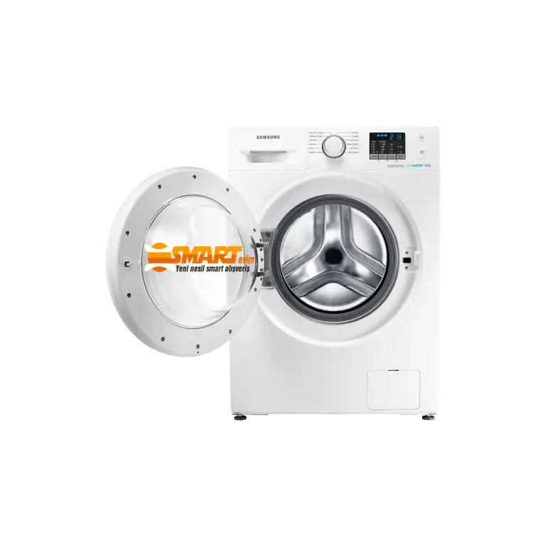 Modern Front-Loading Washing Machine