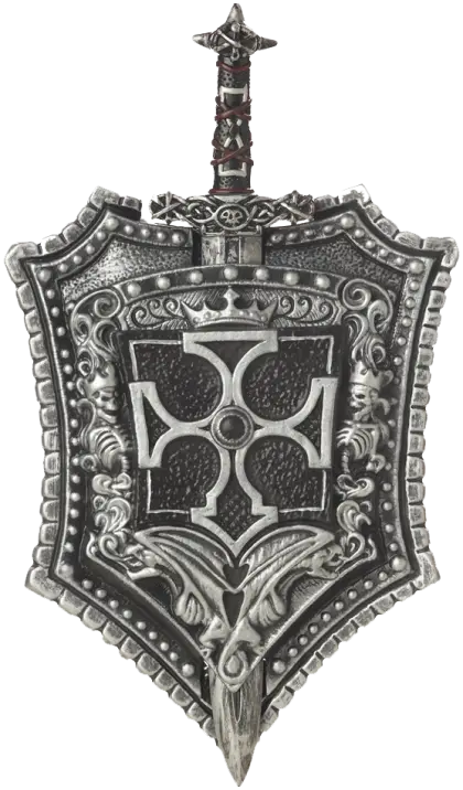 Medieval Shield with Sword