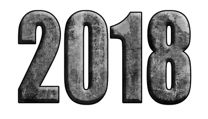 Metallic Effect 2018 Text Design