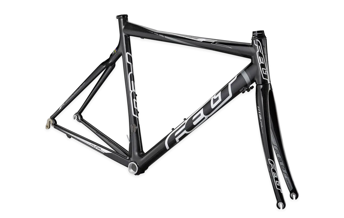 Black Bicycle Frame for Assembly