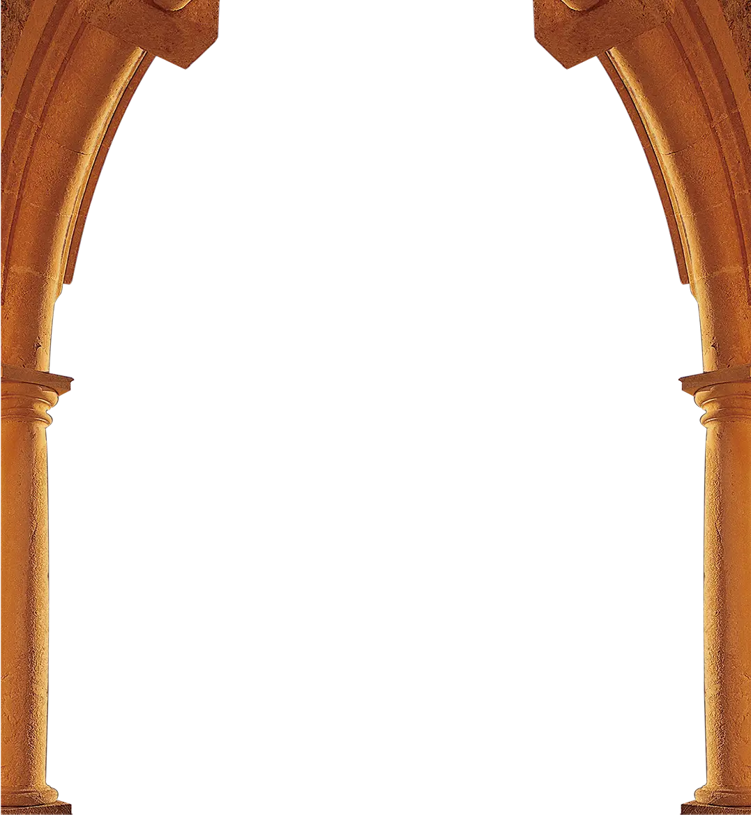 Stone Arch with Columns