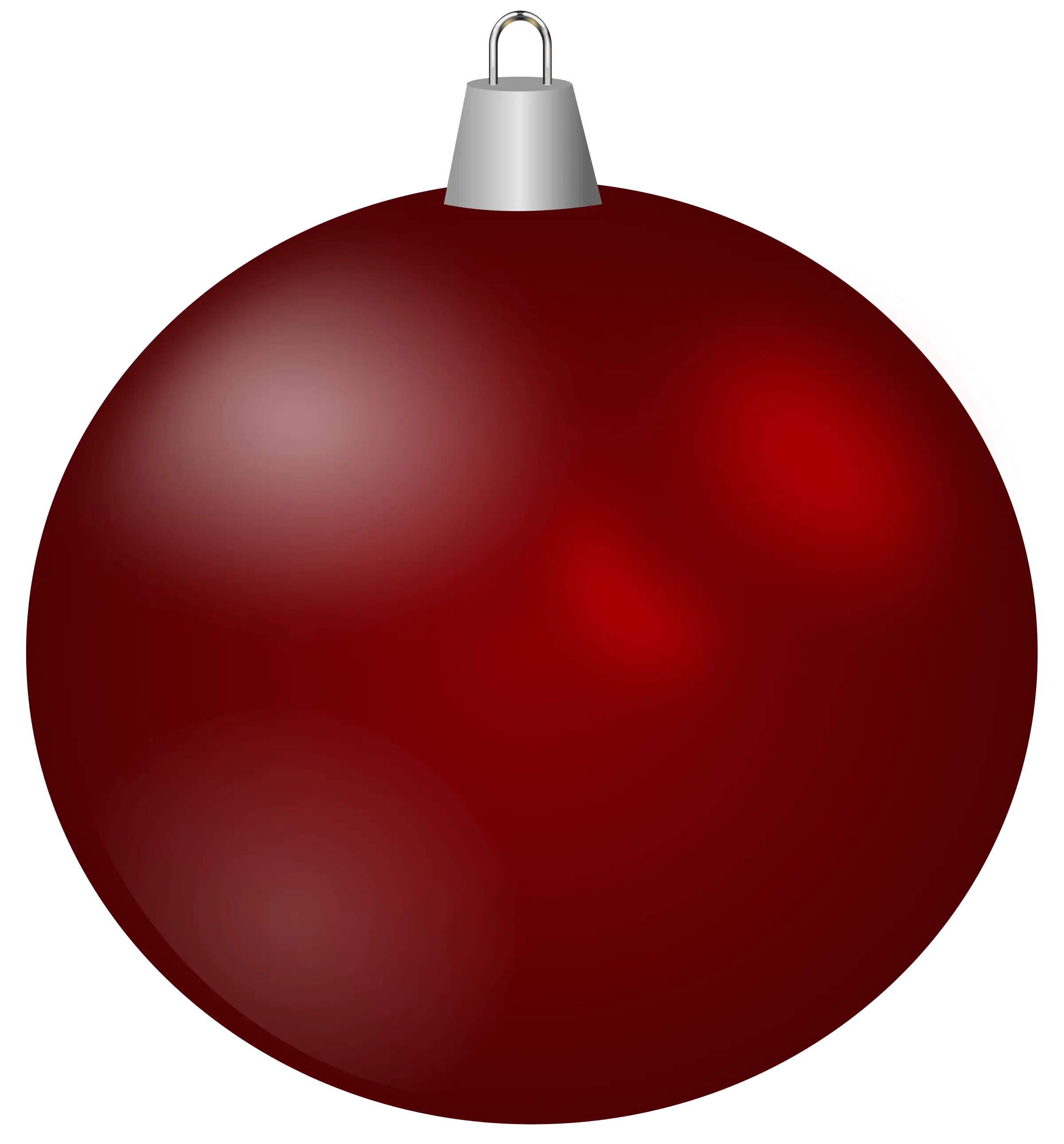 Red Christmas Tree Ornament