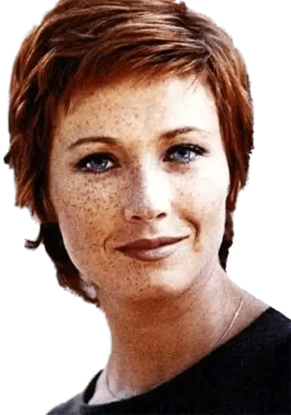 Portrait of a Woman with Short Hair