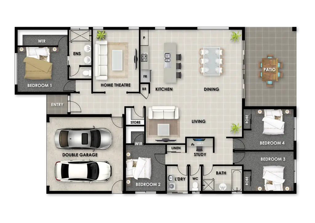 Residential Floor Plan Layout