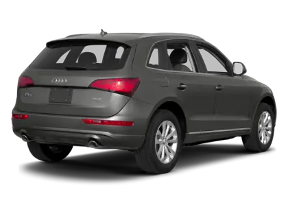 Green SUV Vehicle Rear View