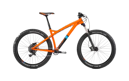Orange Mountain Bike for Outdoor Adventure