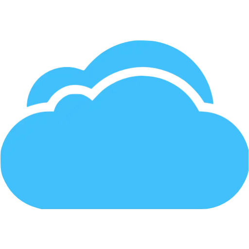 Blue Cloud Icon