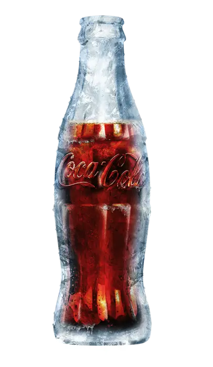 Cold Coca-Cola Bottle