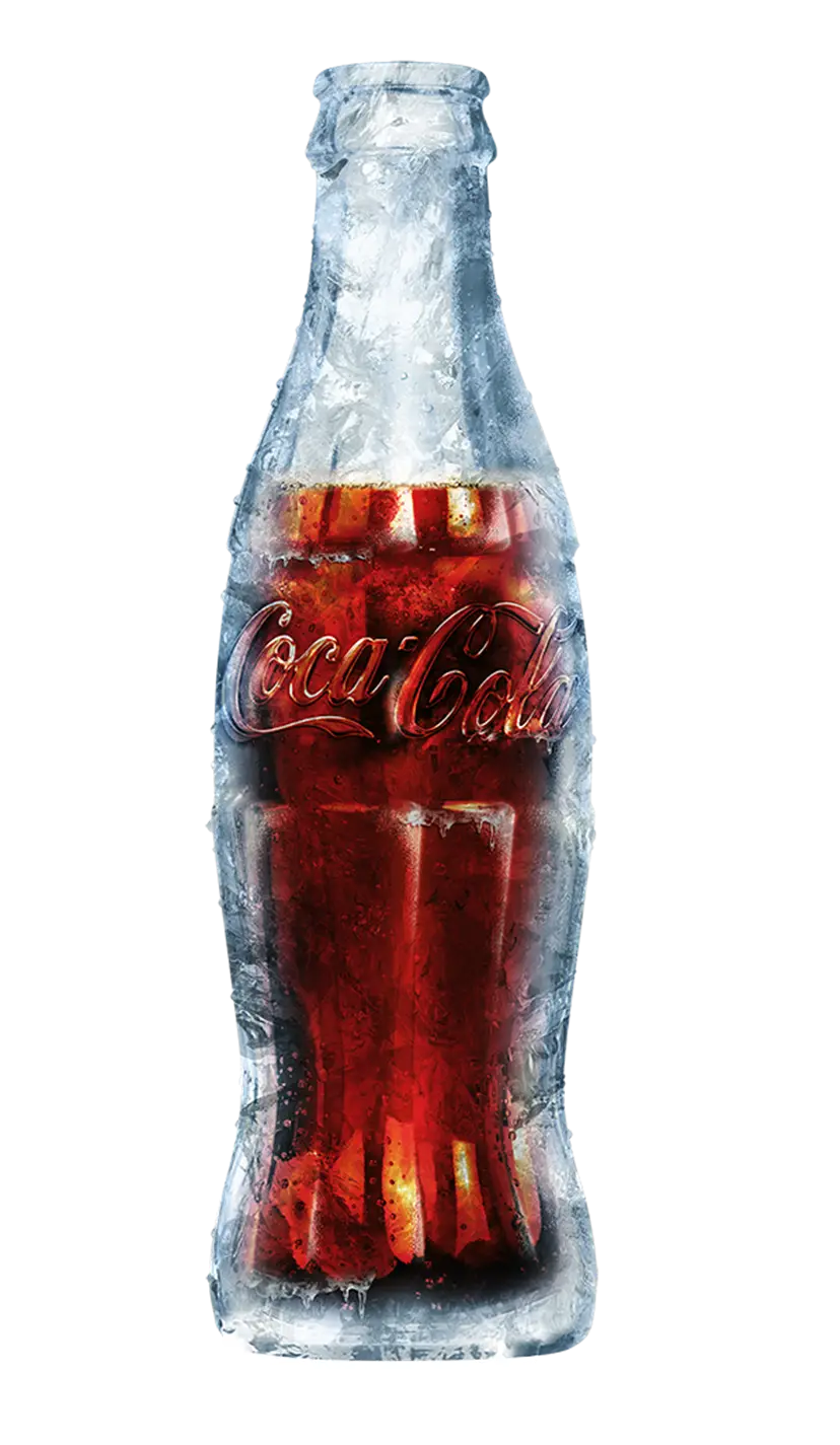 Cold Coca-Cola Bottle