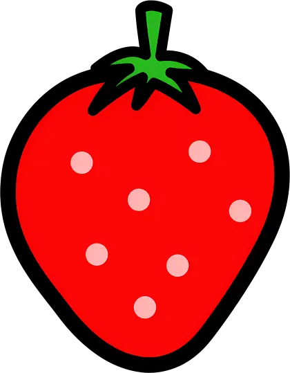 Cartoon Strawberry Illustration