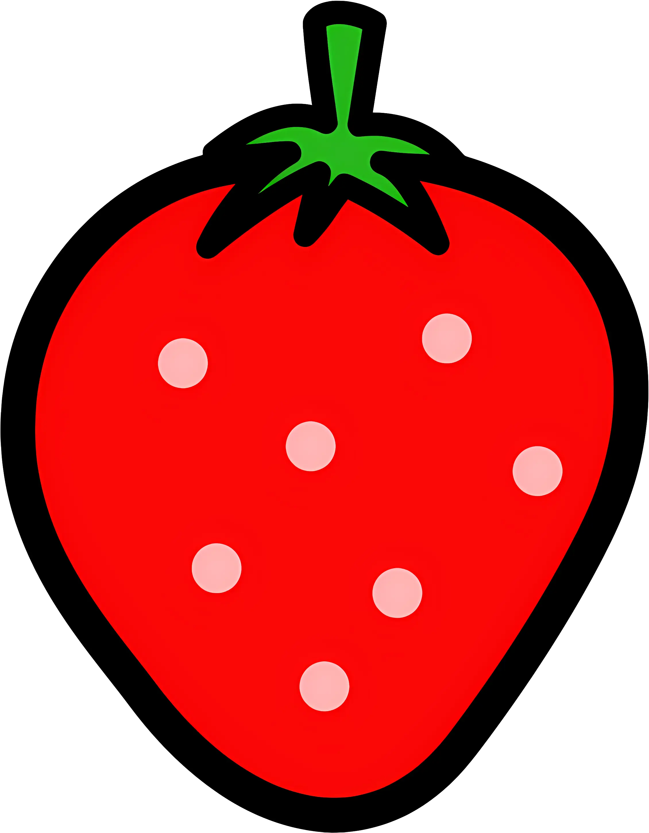 Cartoon Strawberry Illustration