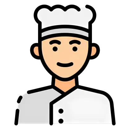 Chef Illustration in Uniform