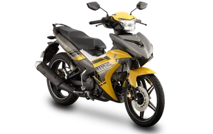 Bright Yellow Motorcycle for Urban Travel