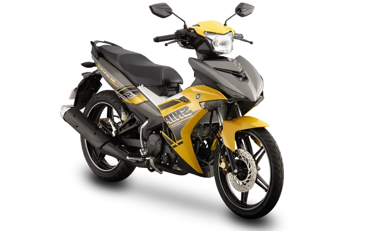 Bright Yellow Motorcycle for Urban Travel