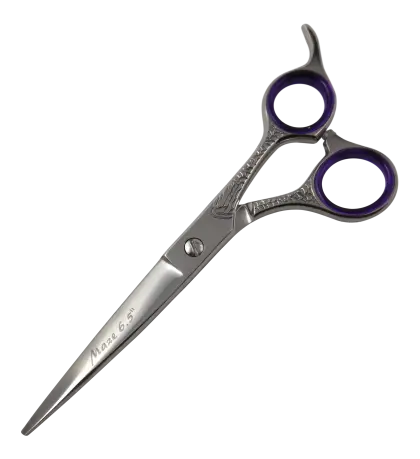 Precision Scissors with Purple Accent Handles
