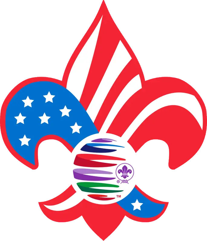 Patriotic Scout Emblem